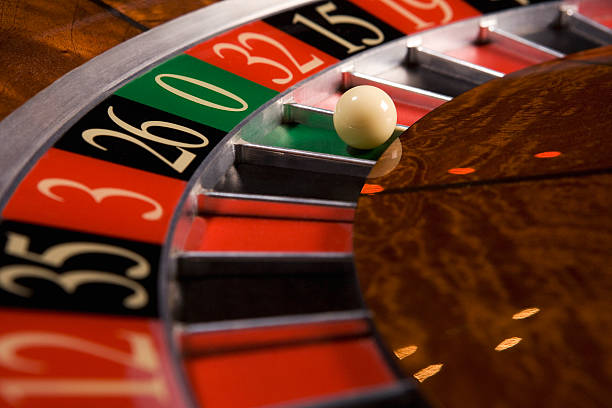 European Roulette betting layout showing inside and outside bet zones